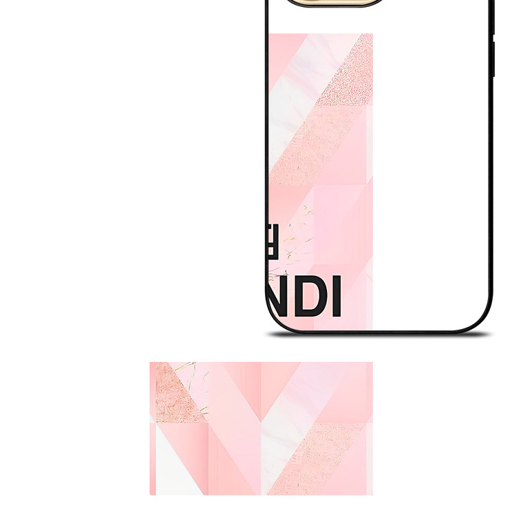 FENDI LOGO PINK iPhone 14 Pro Max Case Cover
