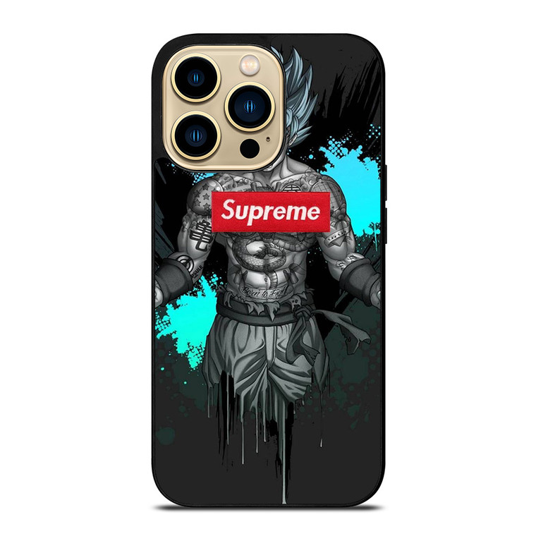 GOKU SUPREME SPLASH PAINT EFFECT iPhone 14 Pro Max Case Cover