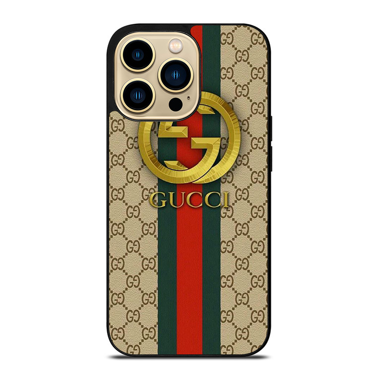 GUCCI LOGO GUCCI ICON PATTERN iPhone 14 Pro Max Case Cover