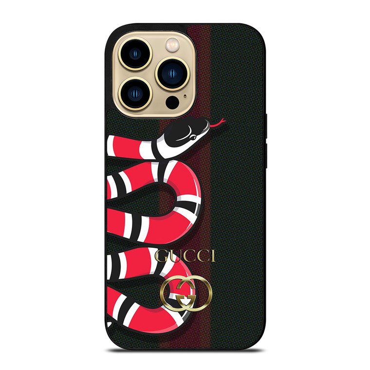 GUCCI LOGO KING SNAKE iPhone 14 Pro Max Case Cover