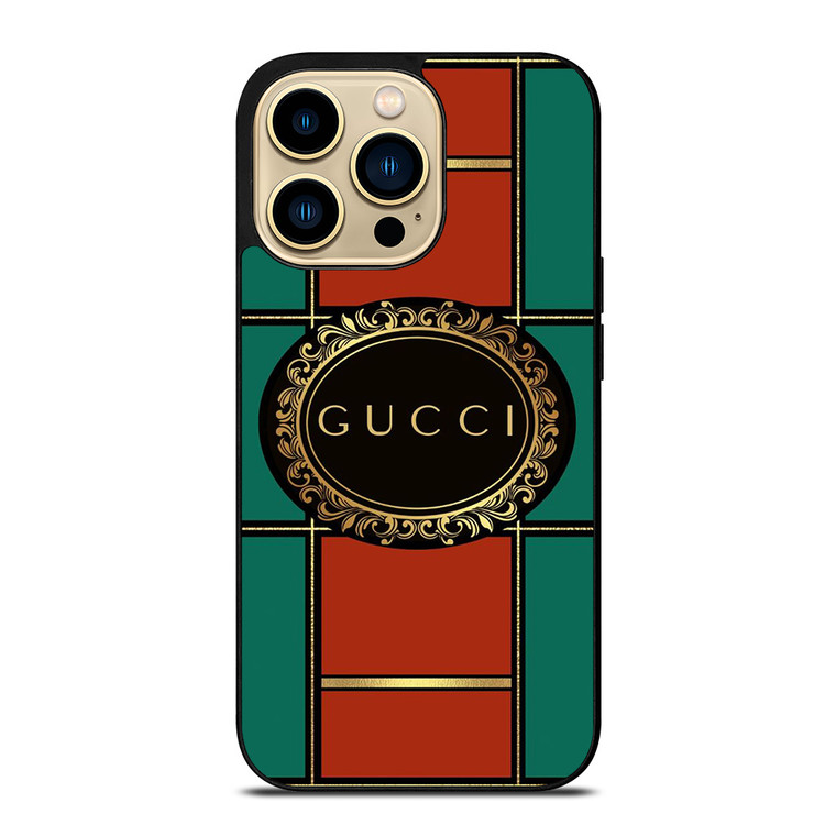 GUCCI LOGO PALLET ART iPhone 14 Pro Max Case Cover