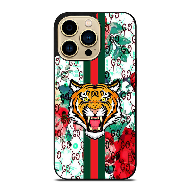 GUCCI LOGO TIGER SYMBOL iPhone 14 Pro Max Case Cover