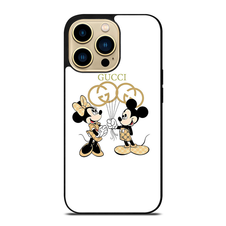 GUCCI MICKEY MINNIE MOUSE BALLOON iPhone 14 Pro Max Case Cover