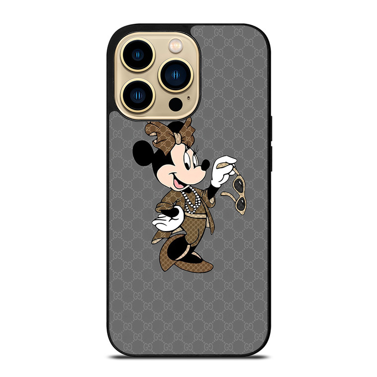 GUCCI MINNIE MOUSE STYLE iPhone 14 Pro Max Case Cover GUCCI MINNIE MOUSE STYLE iPhone 14 Pro Max Case Cover