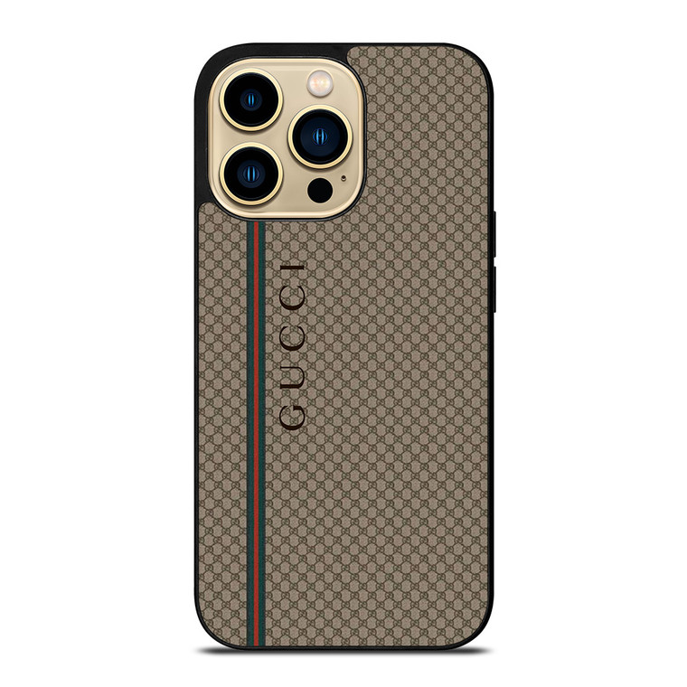 GUCCI STRIPE PATTERN iPhone 14 Pro Max Case Cover
