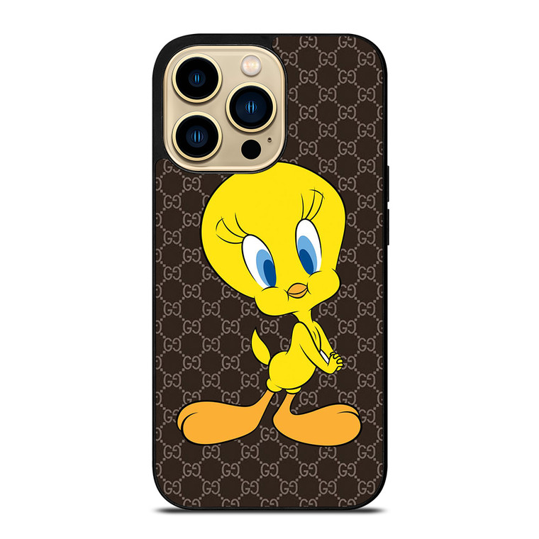GUCCI TWEETY BIRD LOONEY TUNES iPhone 14 Pro Max Case Cover