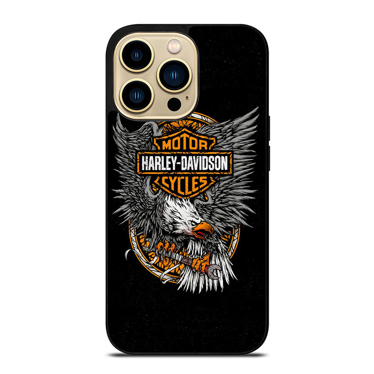 HARLEY DAVIDSON EAGLE LOGO iPhone 14 Pro Max Case Cover