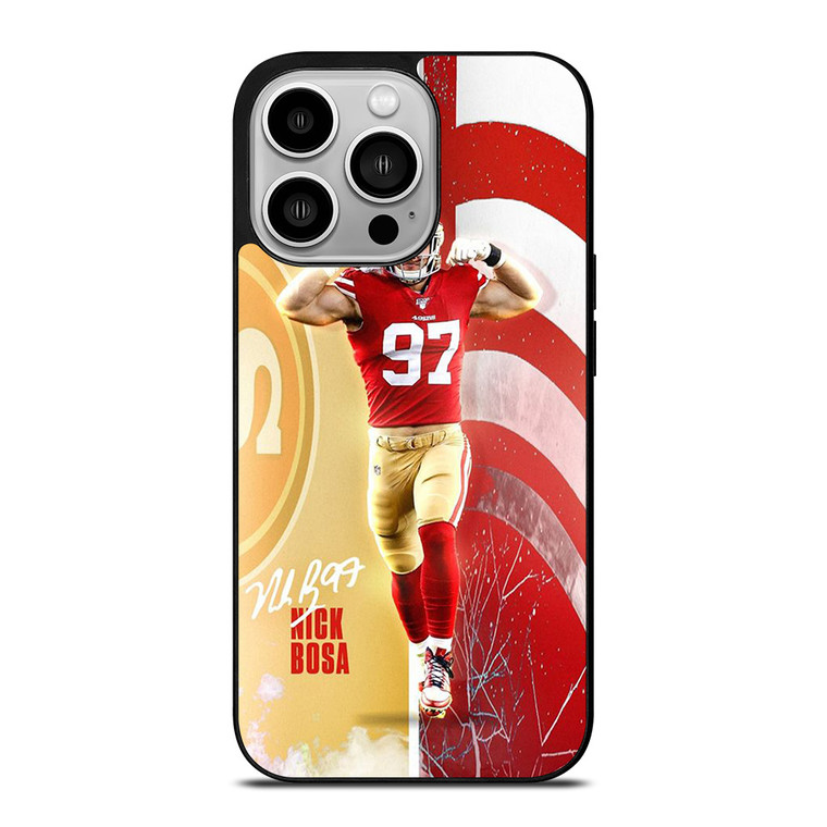 NICK BOSA SAN FRANCISCO 49ERS FOOTBALL  iPhone 14 Pro Case Cover NICK BOSA SAN FRANCISCO 49ERS FOOTBALL  iPhone 14 Pro Case Cover