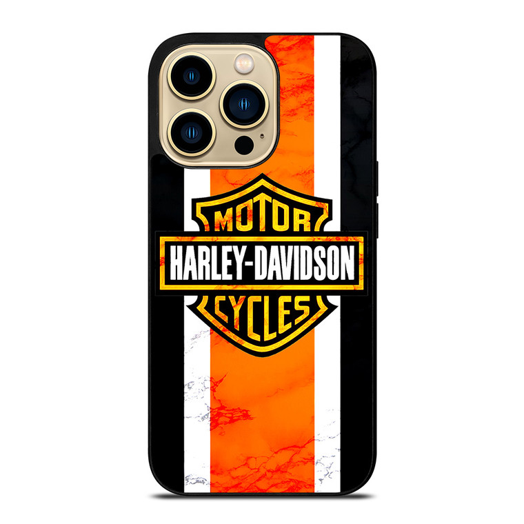 HARLEY DAVIDSON MARBLE LOGO iPhone 14 Pro Max Case Cover