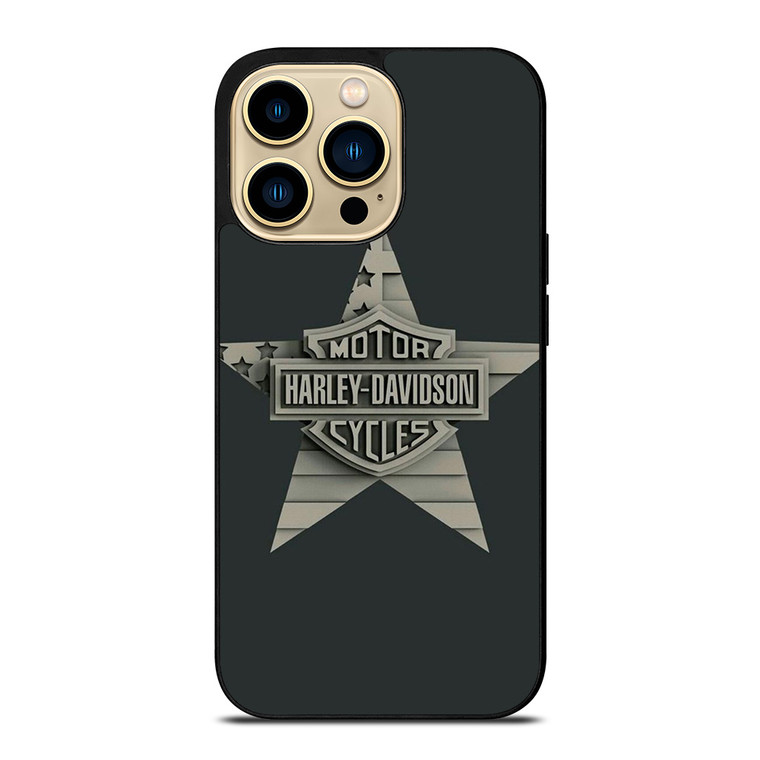 HARLEY DAVIDSON MOTORCYCLE STAR LOGO iPhone 14 Pro Max Case Cover HARLEY DAVIDSON MOTORCYCLE STAR LOGO iPhone 14 Pro Max Case Cover
