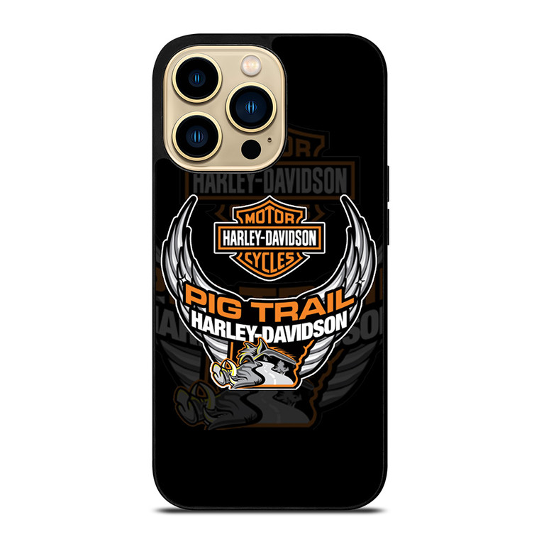 HARLEY DAVIDSON PIG TRAIL iPhone 14 Pro Max Case Cover
