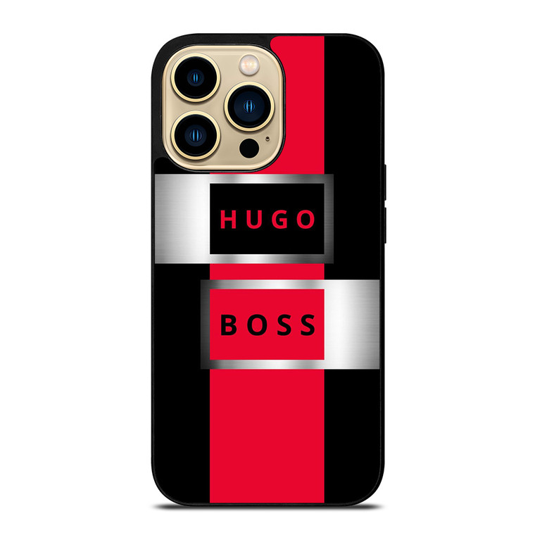 HUGO BOSS LOGO RED iPhone 14 Pro Max Case Cover