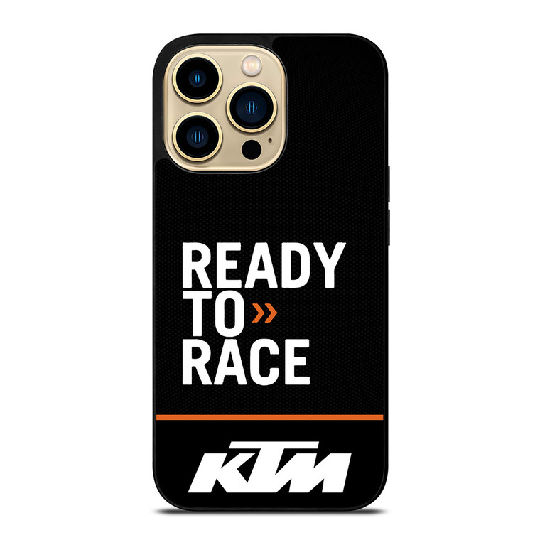 KTM READY TO RACE CARBON iPhone 14 Pro Max Case Cover