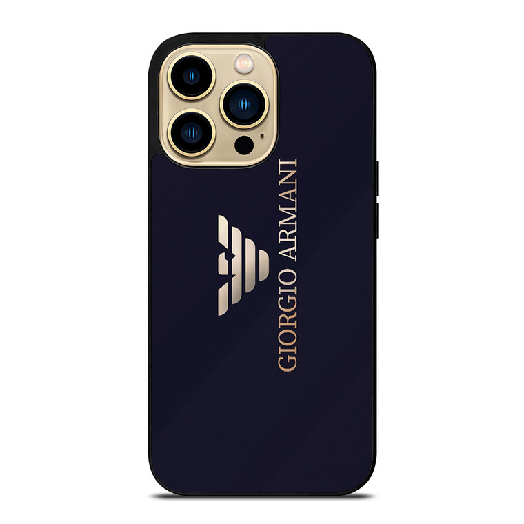 LOGO GIORGIO ARMANI iPhone 14 Pro Max Case Cover