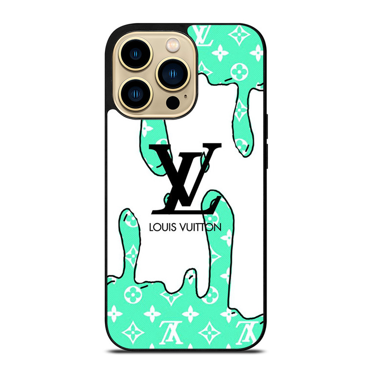 LOUIS VUITTON LV LOGO MELTING EMBLEM iPhone 14 Pro Max Case Cover