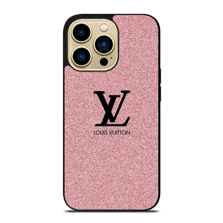 LOUIS VUITTON LV PINK SPARKLE iPhone 14 Pro Max Case Cover
