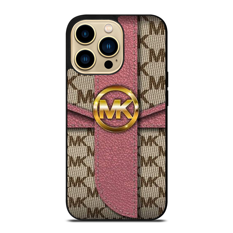 MICHAEL KORS MK LOGO PINK BAG iPhone 14 Pro Max Case Cover