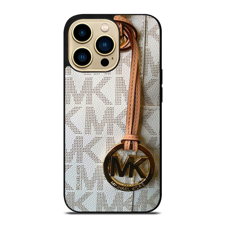 MICHAEL KORS MK WHITE iPhone 14 Pro Max Case Cover