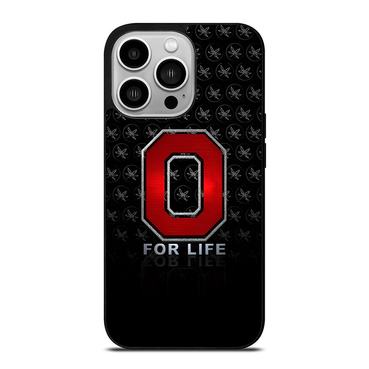 OHIO STATE BUCKEYES WEEDS LOGO  iPhone 14 Pro Case Cover