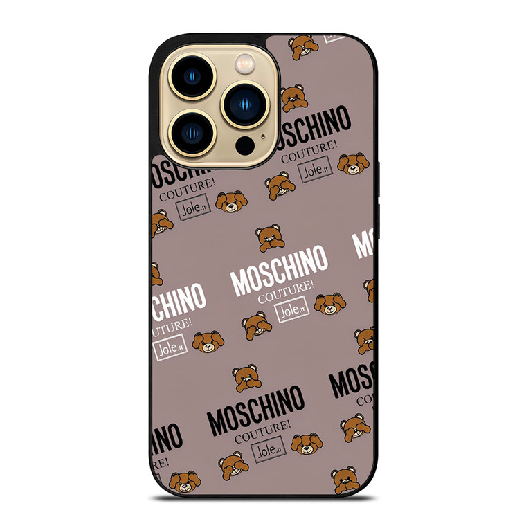 MOSCHINO COUTURE iPhone 14 Pro Max Case Cover