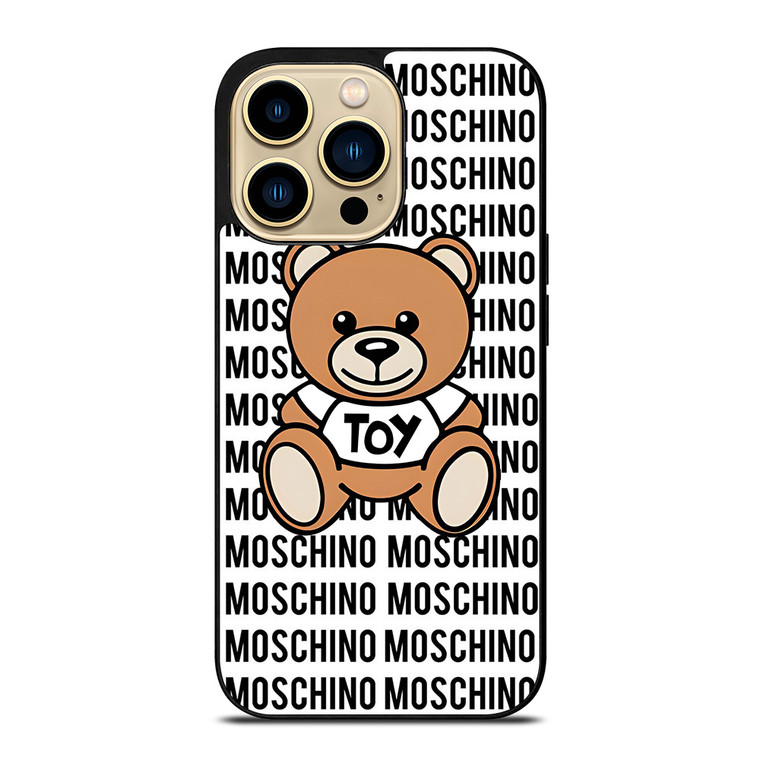 MOSCHINO MOSCHINO BEAR iPhone 14 Pro Max Case Cover MOSCHINO MOSCHINO BEAR iPhone 14 Pro Max Case Cover