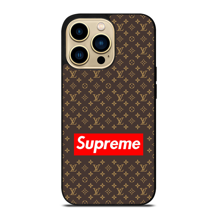 NEW SUPREME BROWN iPhone 14 Pro Max Case Cover