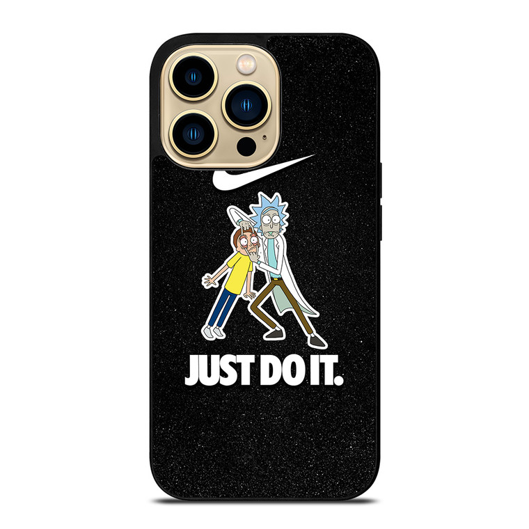 NIKE JUST DO IT X RICK AND MORTY iPhone 14 Pro Max Case Cover