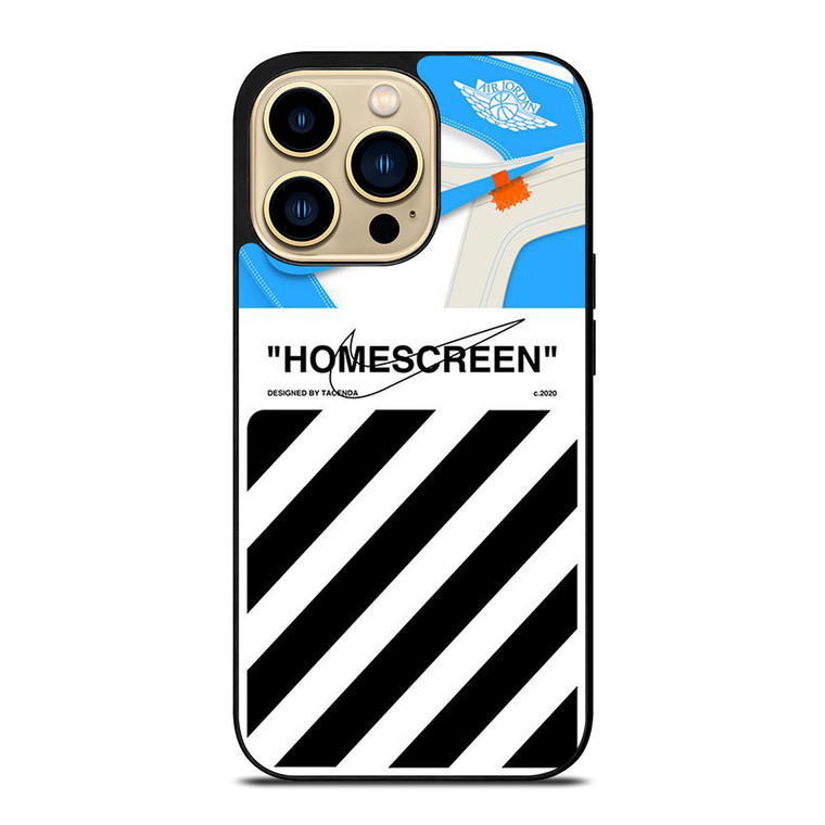 OFF WHITE NIKE LOGO SHOES HOMESCREEN iPhone 14 Pro Max Case Cover