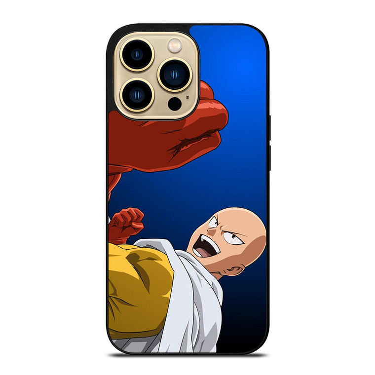 ONE PUNCH MAN SAITAMA FIGHT iPhone 14 Pro Max Case Cover