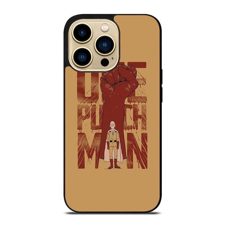ONE PUNCH MAN SAITAMA OK iPhone 14 Pro Max Case Cover