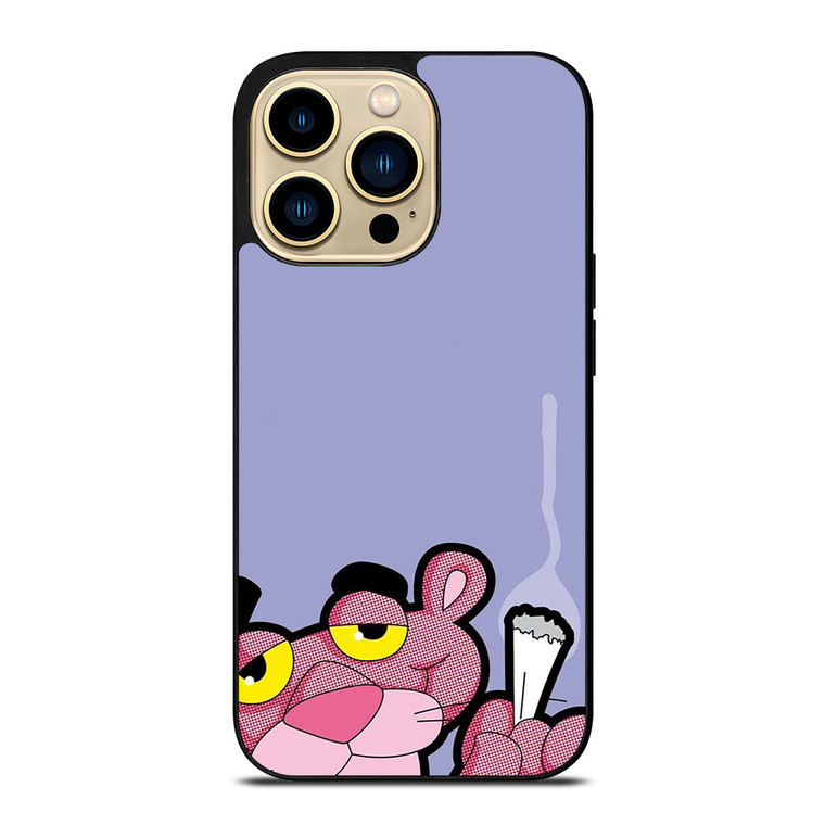 PINK PANTHER SMOKING iPhone 14 Pro Max Case Cover PINK PANTHER SMOKING iPhone 14 Pro Max Case Cover