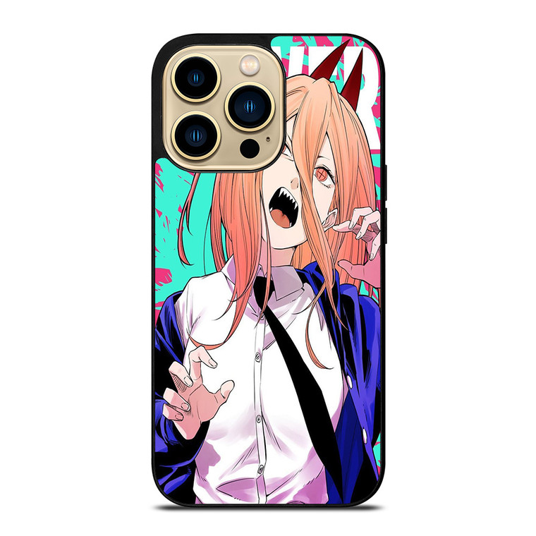 POWER CHAINSAW MAN ANIME iPhone 14 Pro Max Case Cover