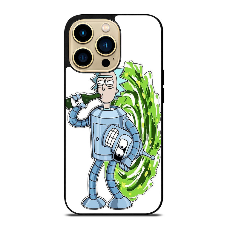 RICK AND MORTY FUTURAMA iPhone 14 Pro Max Case Cover