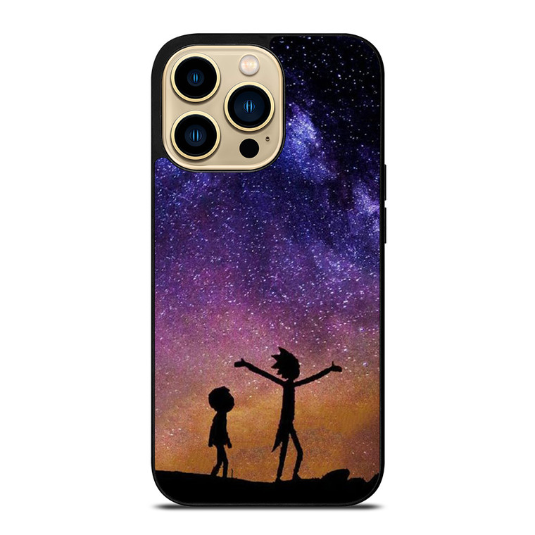 RICK AND MORTY GALAXY iPhone 14 Pro Max Case Cover