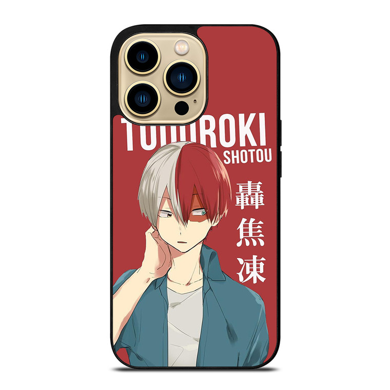 SHOTO TODOROKI MY HERO ACADEMIA iPhone 14 Pro Max Case Cover SHOTO TODOROKI MY HERO ACADEMIA iPhone 14 Pro Max Case Cover
