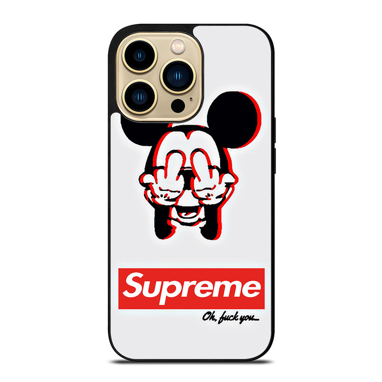 SUPREME MICKEY MOUSE iPhone 14 Pro Max Case Cover