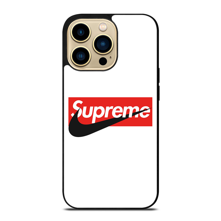 SUPREME X NIKE LOGO iPhone 14 Pro Max Case Cover