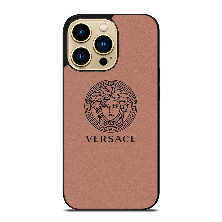 VERSACE LOGO RED BRICK iPhone 14 Pro Max Case Cover