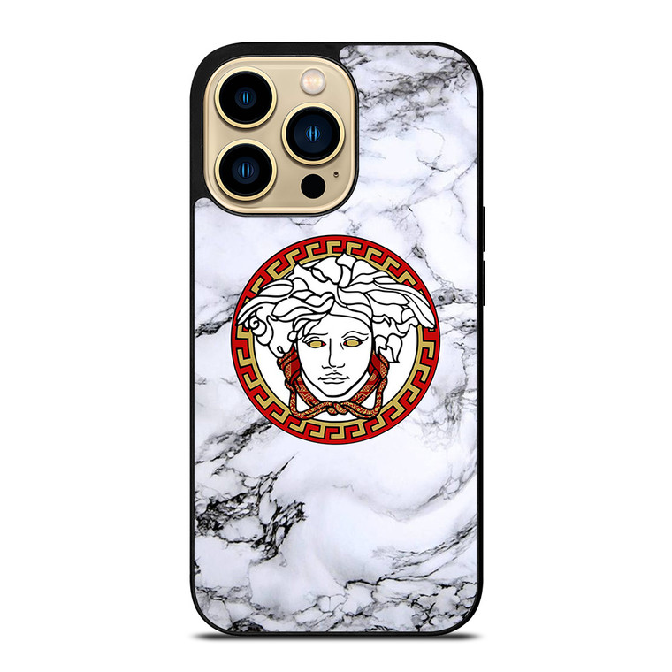 VERSACE LOGO RED EMBLEM iPhone 14 Pro Max Case Cover