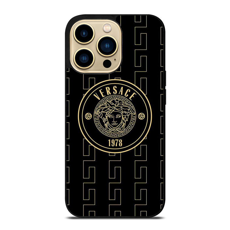 VERSACE MEDUSA LOGO 1978 iPhone 14 Pro Max Case Cover