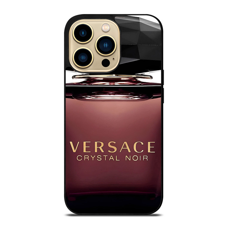 VERSACE PERFUME CRYSTAL NOIR iPhone 14 Pro Max Case Cover
