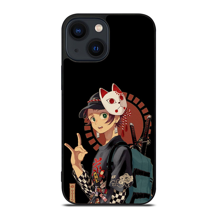 ANIME TANJIRO DEMON SLAYER iPhone 14 Plus Case Cover