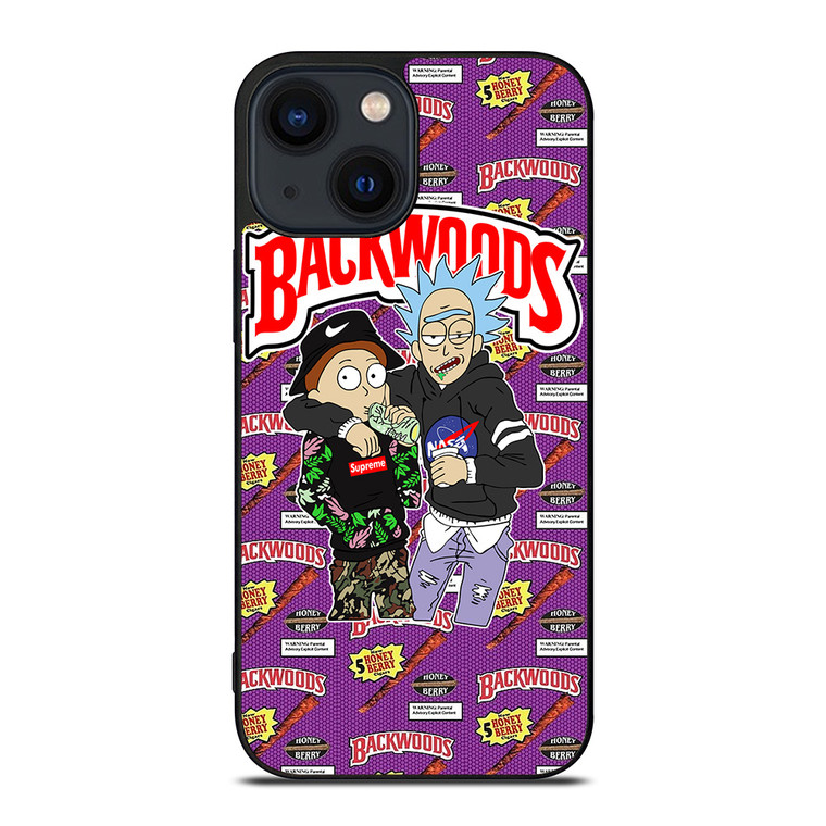 BACKWOODS CIGAR RICK AND MORTY iPhone 14 Plus Case Cover