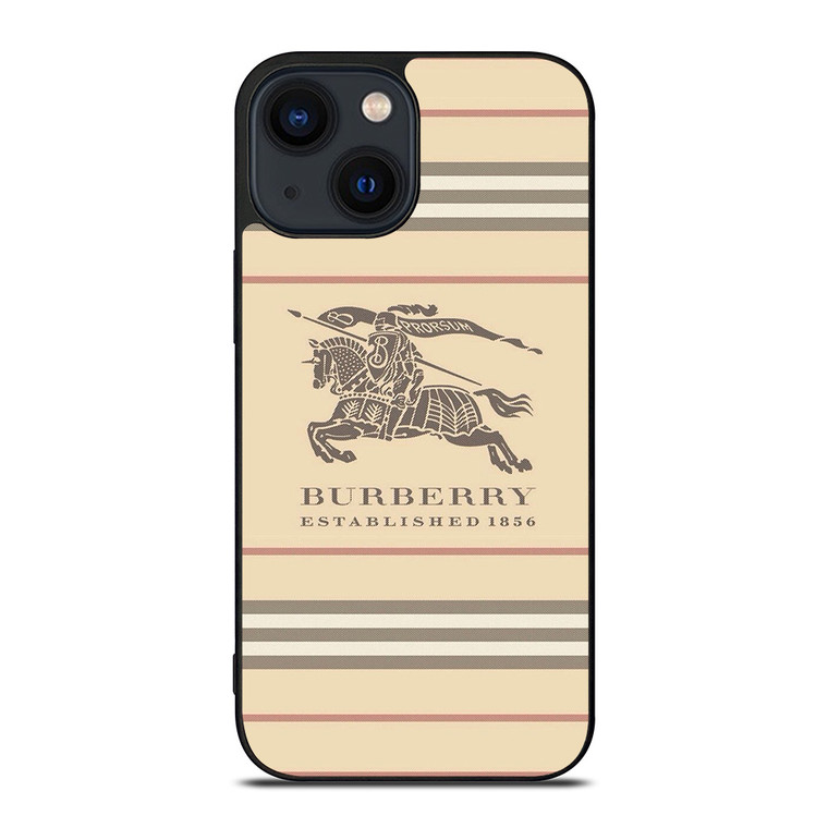 BURBERRY LOGO ICON PATTERN iPhone 14 Plus Case Cover