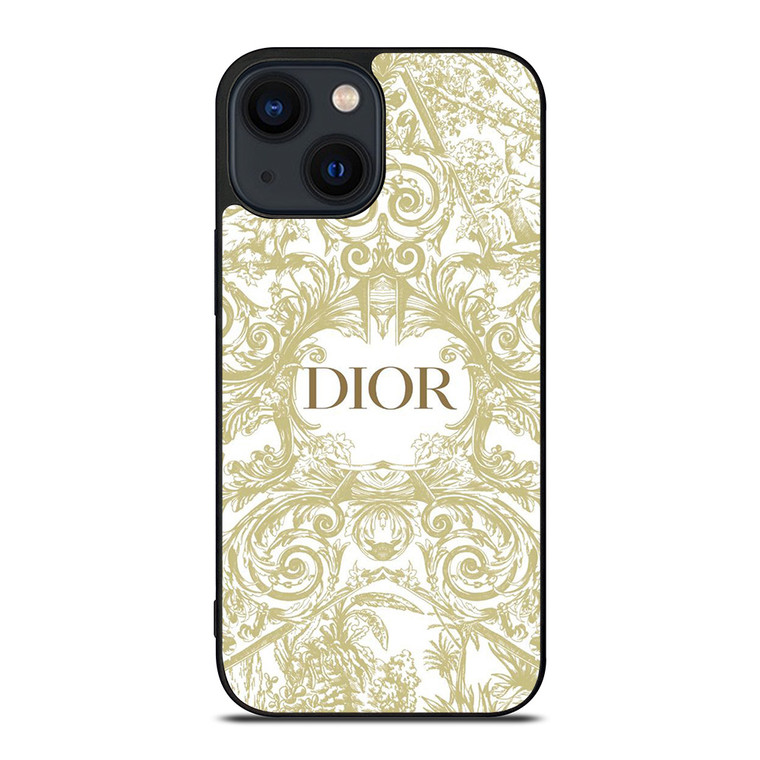 CHRISTIAN DIOR PARIS PATTERN iPhone 14 Plus Case Cover