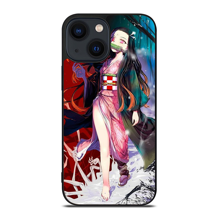 DEMON SLAYER NEZUKO KAMADO ANIME iPhone 14 Plus Case Cover