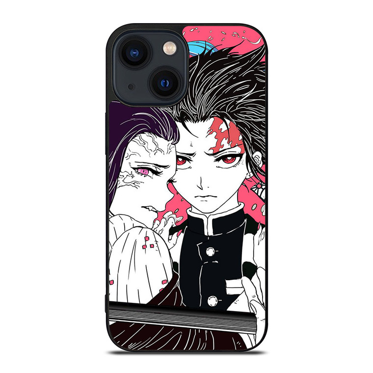 DEMON SLAYER TANJIRO & NEZUKO iPhone 14 Plus Case Cover