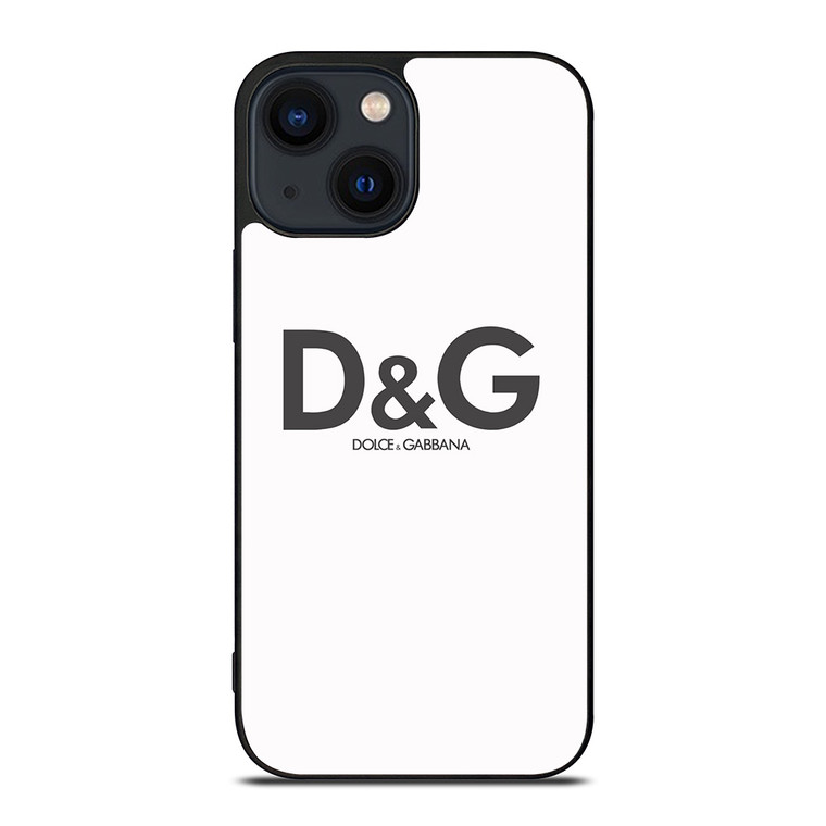 DOLCE AND GABBANA D&G LOGO iPhone 14 Plus Case Cover