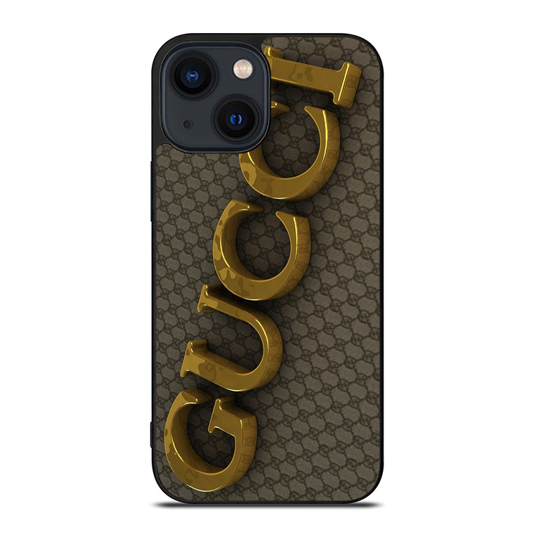 GUCCI 3D LOGO EMBLEM iPhone 14 Plus Case Cover