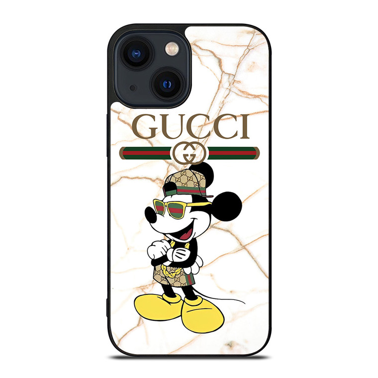 GUCCI FASHION MICKEY MOUSE iPhone 14 Plus Case Cover